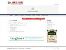 Tablet Screenshot of melfer.it